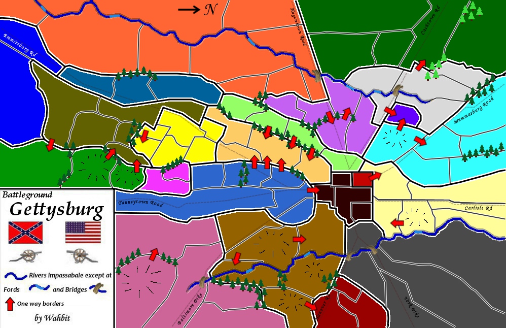 the map